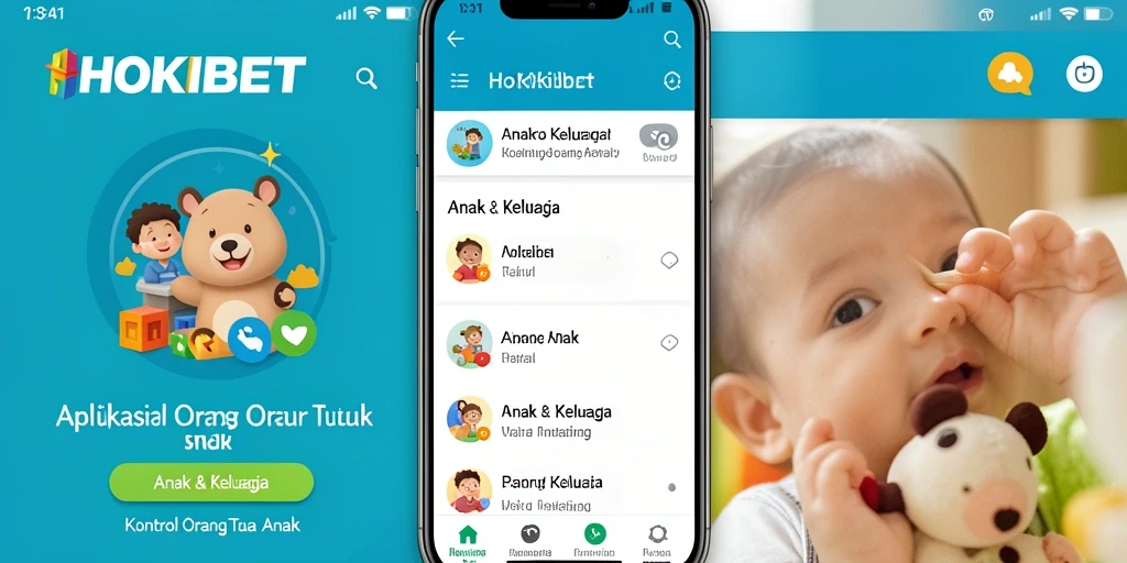 Antarmuka HOKIBET yang sederhana dan fungsional untuk kontrol orang tua.